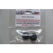 Holden FB-WB & LH-UC Number Plate Wiring Grommet 2pc