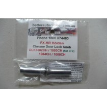 Holden FX-HR Chrome Door Lock Knob 2pc