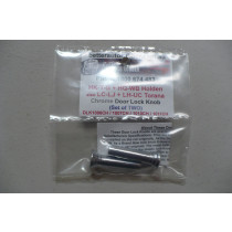 Holden HK-WB & Torana LC-UC Chrome Door Lock Knob 2pc