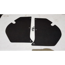 Holden HD-HR Black Embossed Board Kick Panels