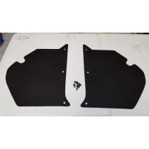 Holden HK-HT-HG Black Embossed Board Kick Panels