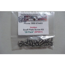 Holden Scuff Plate Screw Kit 20pc