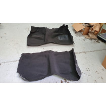 Holden Torana LH-LX Two Door Black Loop Pile Carpet With Underlay (4PC)