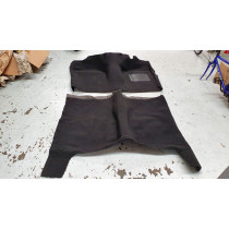 Holden HK-HT-HG Sedan Black Loop Pile Carpet With Underlay (4PC)