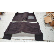 Ford Falcon XW-XY Black Classic Loop Carpet With Underlay (4PC)