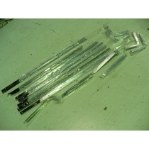 Mustang 1965-1968 Mustang Fold Down Seat Moulding (15pc)