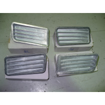 Mustang 67 Fastback Quarter Panel Ornaments (4pc)