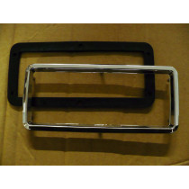 Mazda RX3 Handbrake Surround Chrome Trim and Gasket