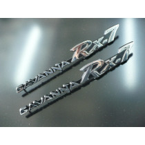 Mazda RX-7 Savanna Guard Badge Set