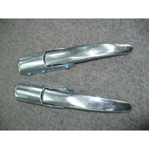 Datsun 1200 Ute Tailgate Handles Zinc (Pair)