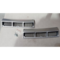 Datsun 1200 Silver Cowl Vent Scoops
