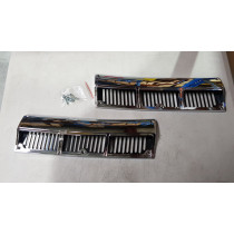 Datsun 1200 Chrome Cowl Vent Scoops