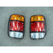 Datsun 1200 Ute Tail Lamps (Black Trim)