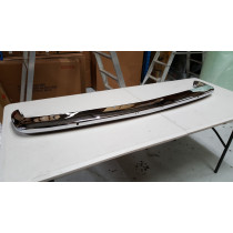 Datsun 1600/510/Blue Bird One piece style Chrome Front Bumper Bar WITH Overrider Holes