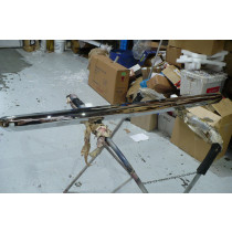 Datsun 1600/510/Blue Bird One piece style Chrome Front Bumper Bar WITHOUT Overrider Holes