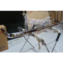 Datsun 1600/510/Blue Bird One piece style Chrome Rear Bumper Bar WITHOUT Overrider Holes