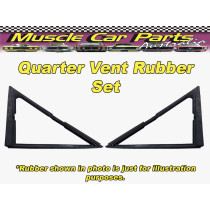 Datsun 1600 2 Door Rear Quarter Vent Rubber / Seal Set