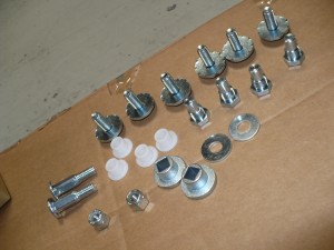 Camaro Firebird Chevelle Convertible Top Bolt & Pivot Set (16pc) 