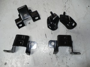 Camaro 1970-1972 Rear Bumper Bracket 5pc Set 