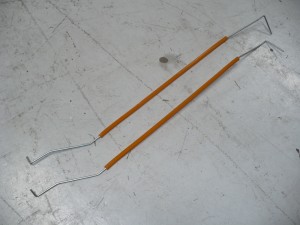 Camaro Firebird 1967-1969 Trunk Hinge Torsion Rods