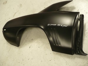 Camaro 1969 Coupe Right Hand Quarter Panel