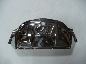 Chevy Pickup 1947-1954 Bonnet / Hood Latch Panel Stainless Chrome