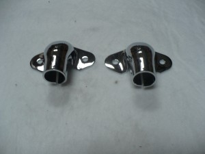 Chevy Pickup 1947-1954 Tailgate Hinge Stainless Chrome (Pair)