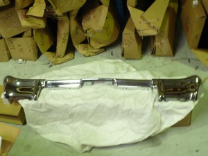 Impala 1963 Rear Bumper Bar 3pc