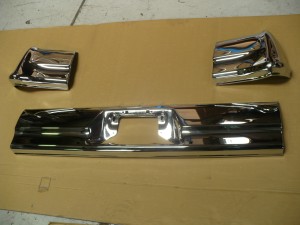 Impala 1965 Rear Bumper Bar 3pc