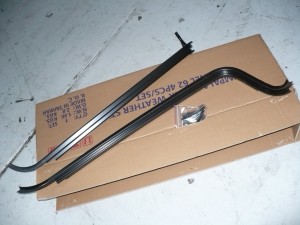 Impala 1962 Trunk Lid Weather Strip Channel (4pc)