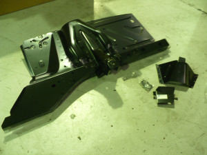 Mustang 1967-1968 Left Hand Shock Tower and Fender Apron Assembly
