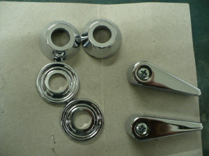 Mustang 1968-1970 Seat Back Handle 8pc