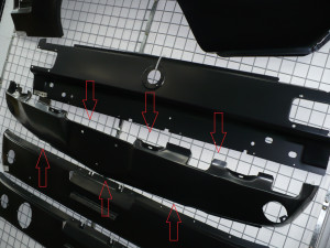 Mustang 1964-1966 Lower Front Apron / Valance
