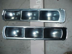 Mustang 67 Shelby Tail Lamp Housings (Pair)