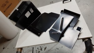 Mustang 1965-1968 Left Hand Convertible Torque Box 