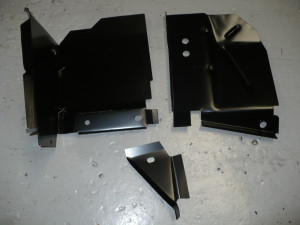 Mustang 1965-1968 Coupe and Fastback Left Hand Torque Box