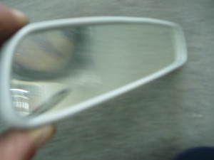GM series 10" mirror Stainless