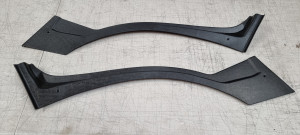 Ford Falcon XW-XY Black Dogleg / Wheelarch Trim Pair