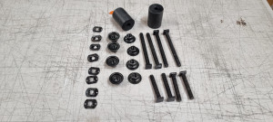 Ford Falcon XR-XC Bucket Seat Bolt Kit With Spacers