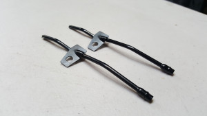 Holden Torana LH/LX Black Windscreen Washer Jet Nozzle Pair