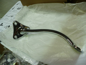 Chevy Pickup 1955-1959 Left Hand Outer Mirror Mount Chrome