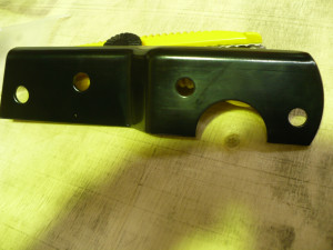 Chevy Pickup 1955-1966 Right Hand Tail Light Bracket Black