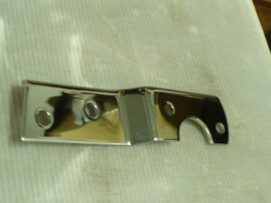 Chevy Pickup 1955-1956 Right Hand Tail Light Bracket (Chrome)