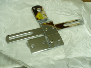 Chevy Pickup 1947-1953 Left Hand Tail Light Bracket Chrome