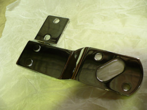 Chevy Pickup 1947-1953 Right Hand Tail Light Bracket Chrome