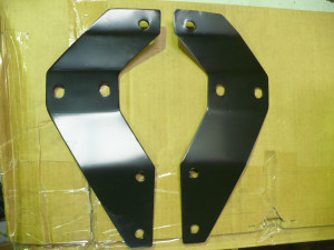 Ford F100 1953-1956 Front Bumper Bar Bracket Set (Painted)