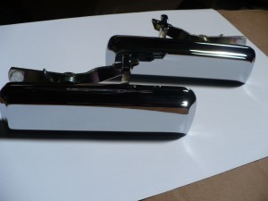 Ford Falcon XD XE XF, Cortina TE TF Front Outer Door Handles (Chrome)