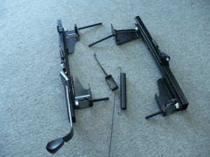 Ford Falcon XA XB XC XD XE XF Seat Track / Rail Front
