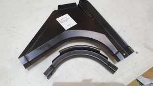 Ford Falcon XW-XY Upper Quarter Boot Corner Right Hand With Channel / Gutter