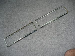 Ford Escort/Capri MK1 Rear Tail Light Bezels (Pair)